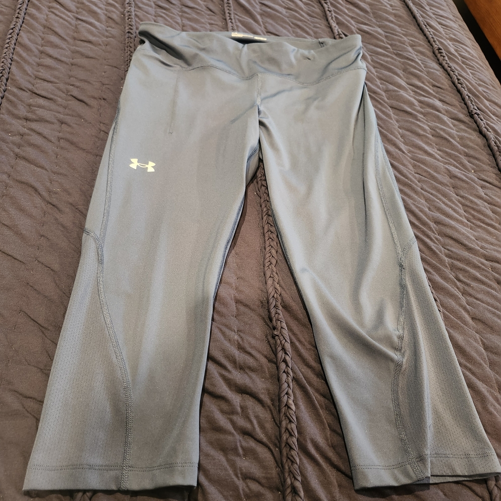 Under Armour Light Gray Performance Leggings